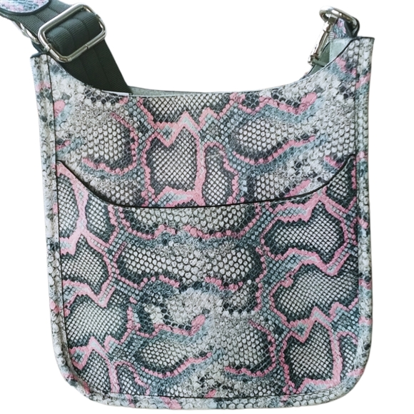 ahdorned Bags Ahdorned Pocketbook Mini Vegan Leather Messenger Bag